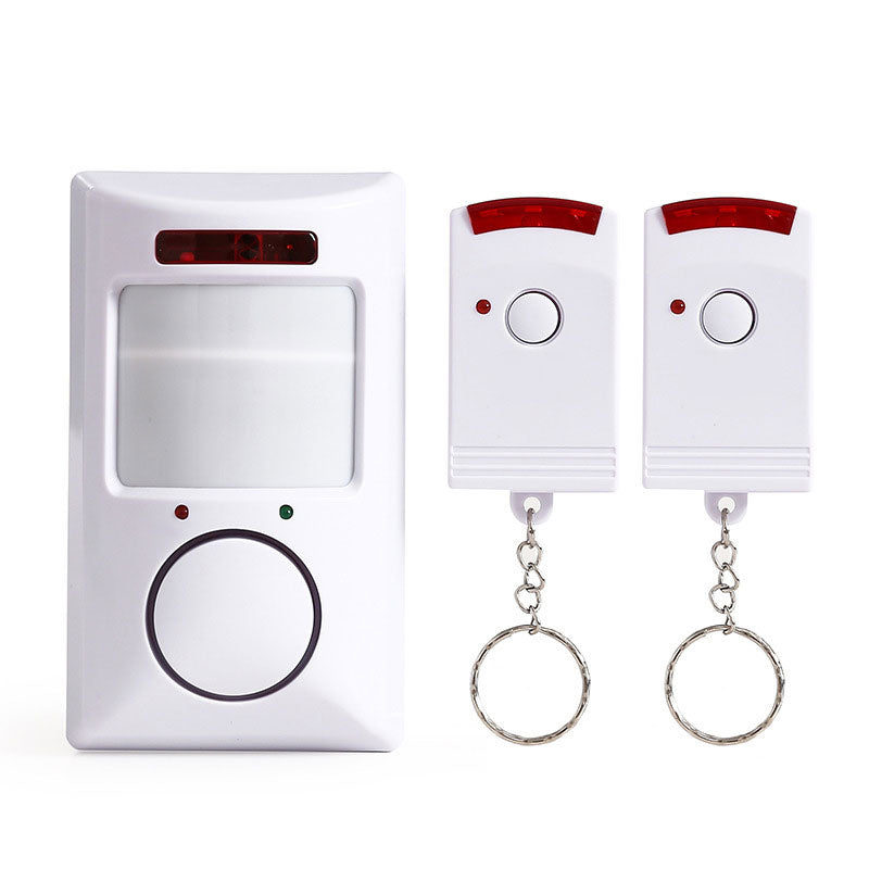 Motion Sensor Alarm 105 dB PIR Sensor Battery-Powered