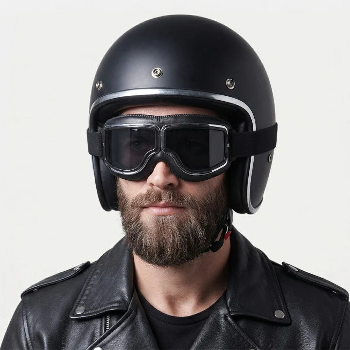 Motorcycle Goggles Fits Over Glasses Scratch-Resistant Lenses