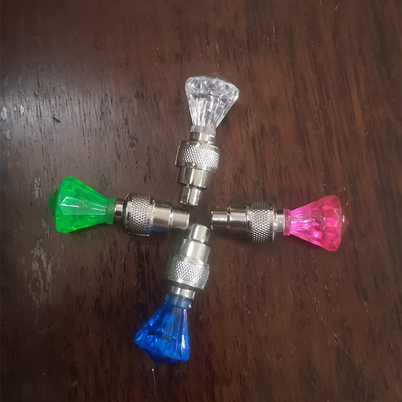 Motorcycle Valve Caps Motion-Sensing LED Waterproof Tool-Free Installation