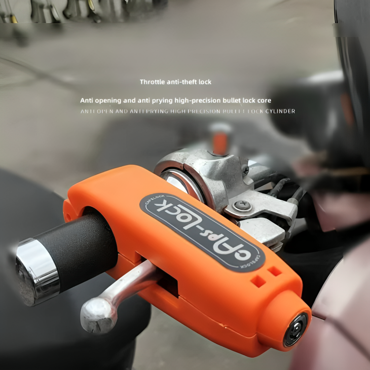 Motorcycle Wheel Lock Quick-Release & Tool-Free Anti-Theft