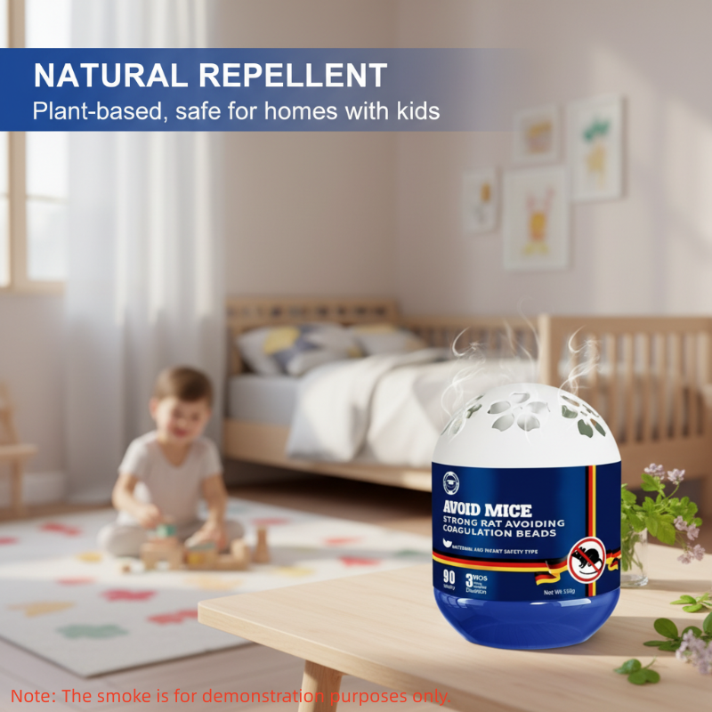 Mouse Repellent Gel Plant-Based Peppermint & Chili Continuous Release
