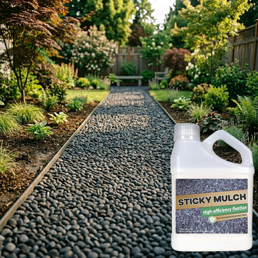 Mulch & Gravel Adhesive Water-Based Weatherproof