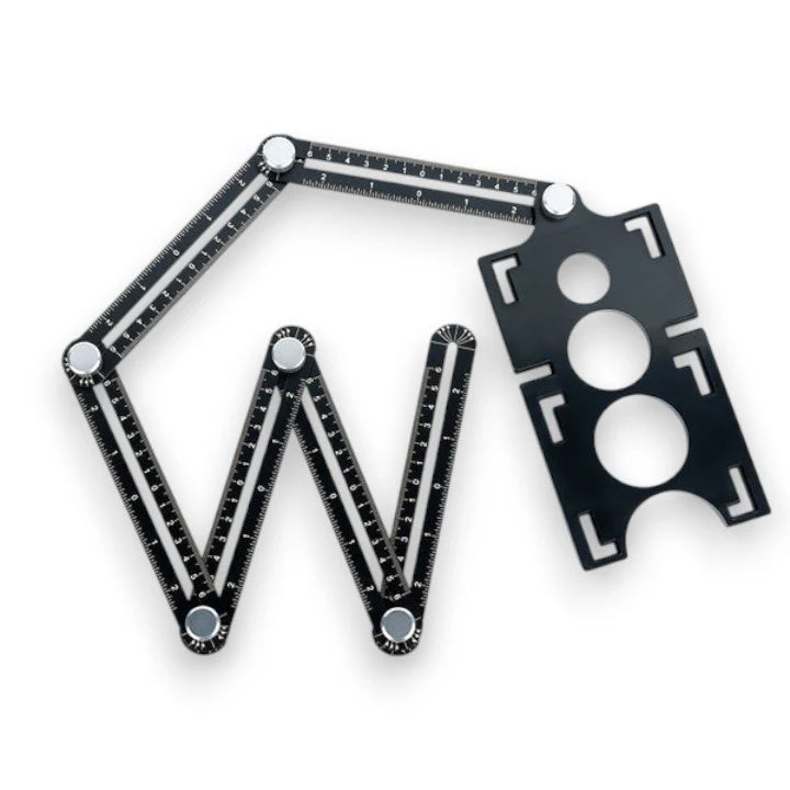 Multi-Angle Layout Tool Adjustable Arms & Secure Locking