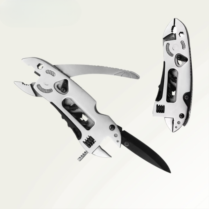 Multitool Pliers Stainless Steel Ergonomic Handle Locking System