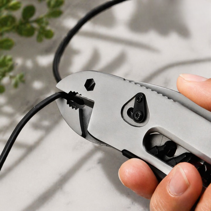Multitool Pliers Stainless Steel Ergonomic Handle Locking System