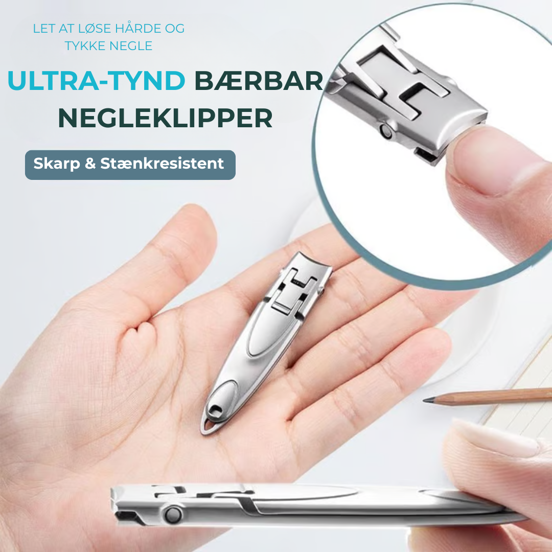Nail Clipper Medical Stainless Steel Wide Cutting Opening