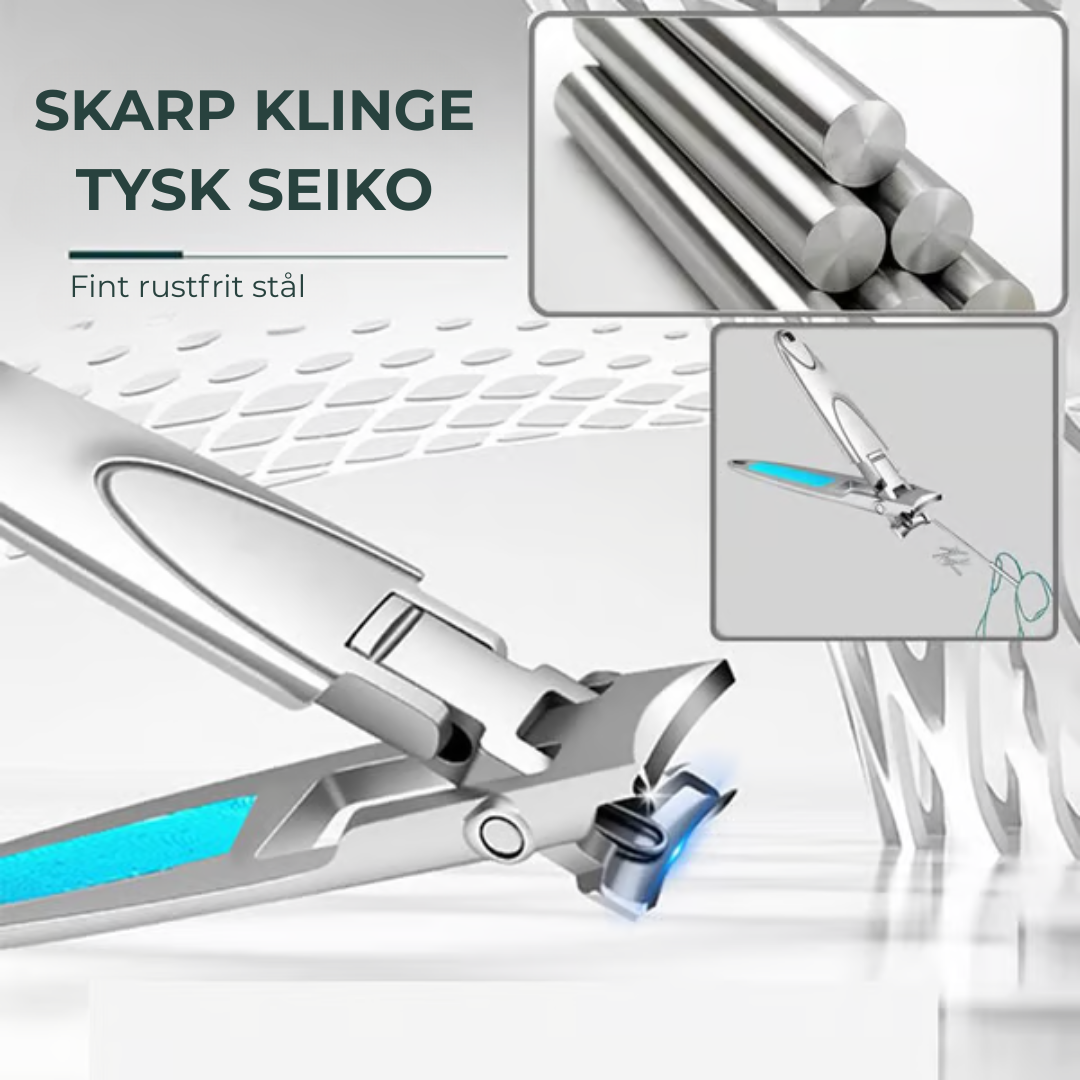 Nail Clipper Medical Stainless Steel Wide Cutting Opening