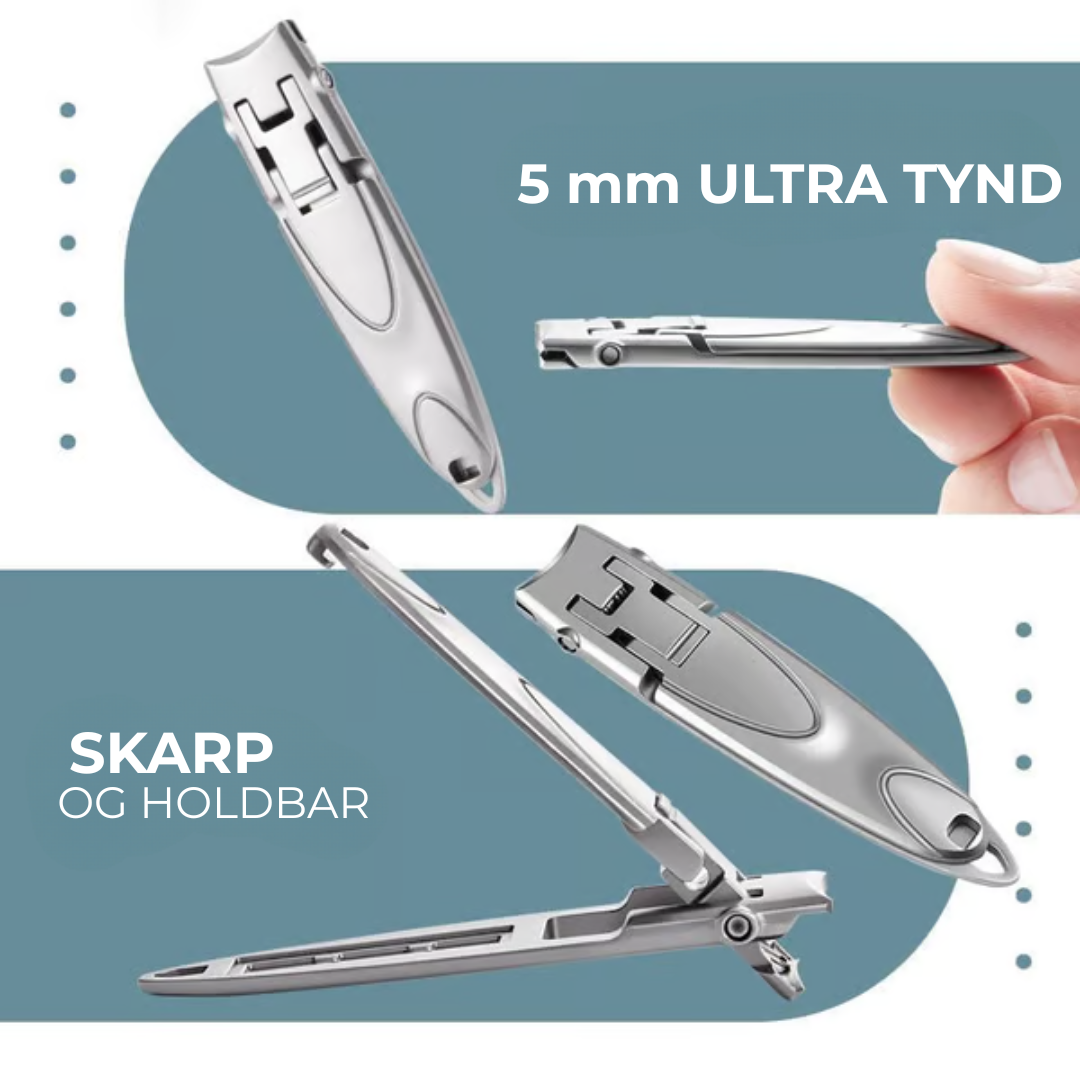 Nail Clipper Medical Stainless Steel Wide Cutting Opening