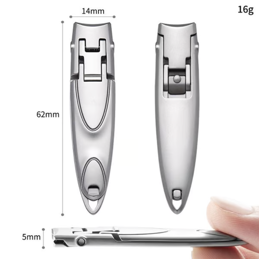Nail Clipper Medical Stainless Steel Wide Cutting Opening