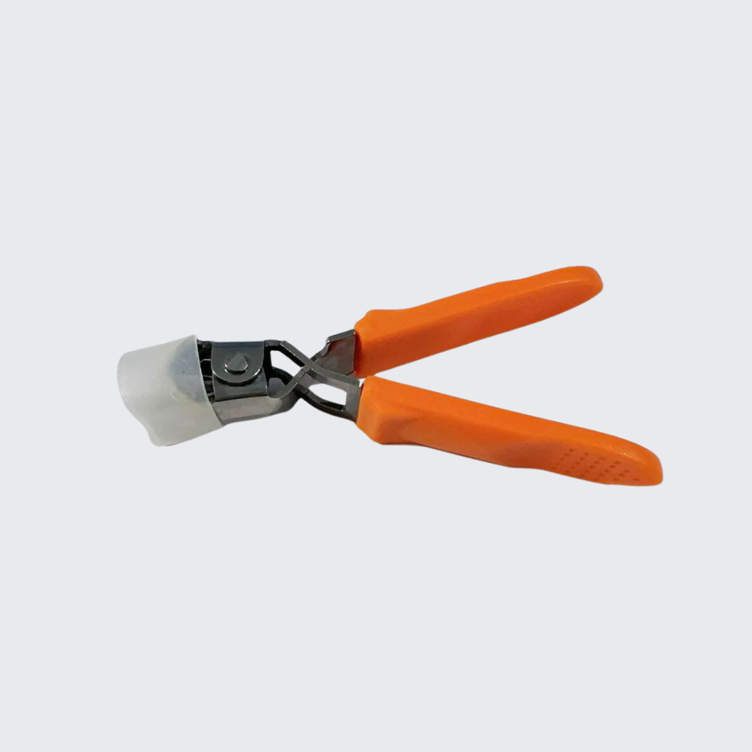 Nail Clippers Angled Stainless Steel Blade & Collection Tray