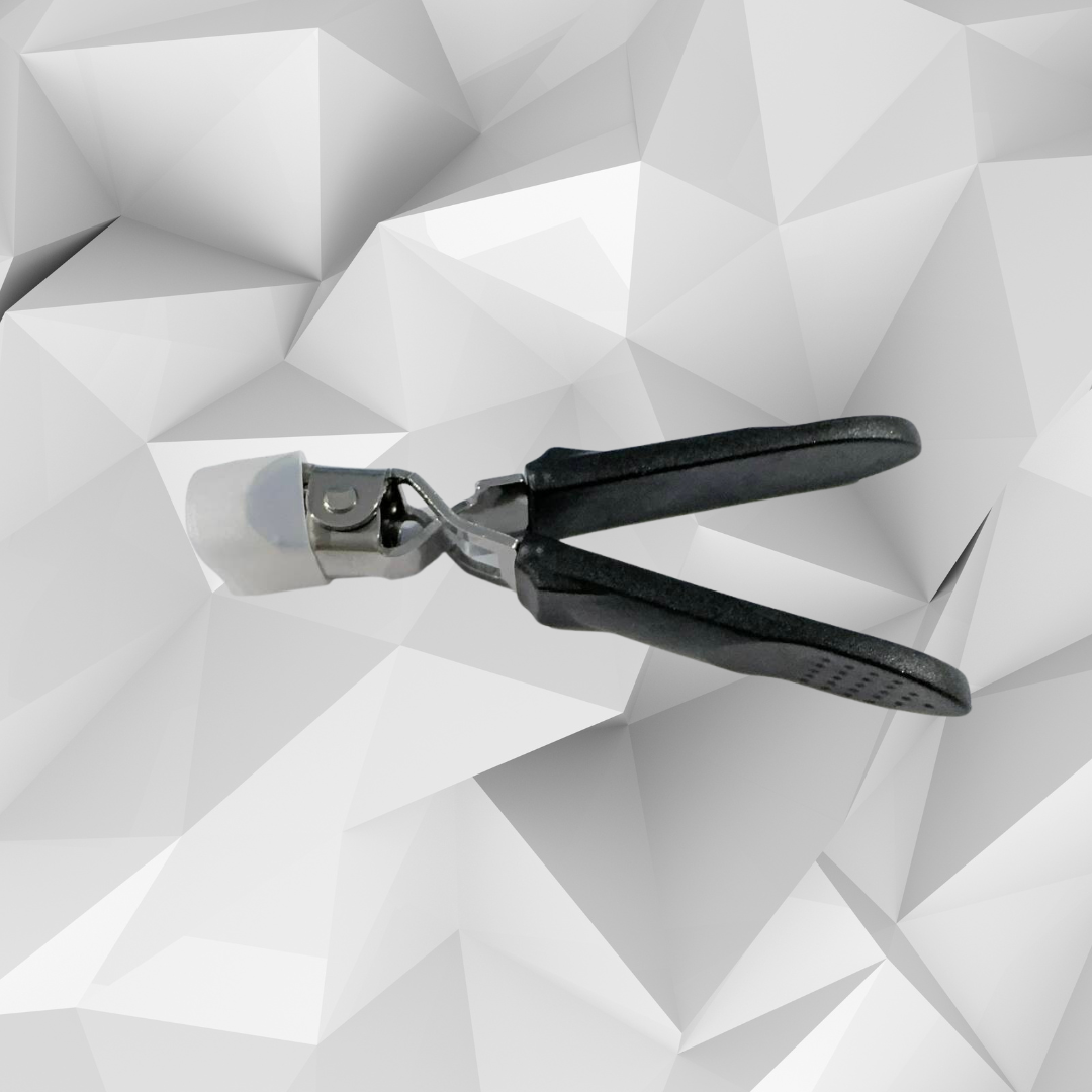 Nail Clippers Angled Stainless Steel Nail Catcher