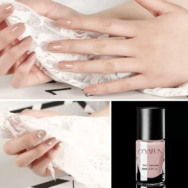 Nail Polish Water-Based Peel-Off Long-Lasting 9ml