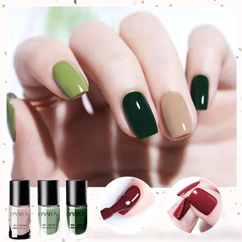 Nail Polish Water-Based Peel-Off Long-Lasting 9ml