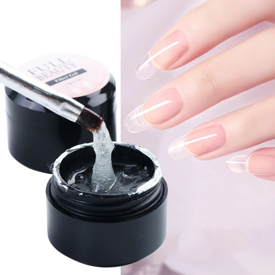 Nail Repair Gel Strengthening Fiber Fast-Drying Long-Lasting