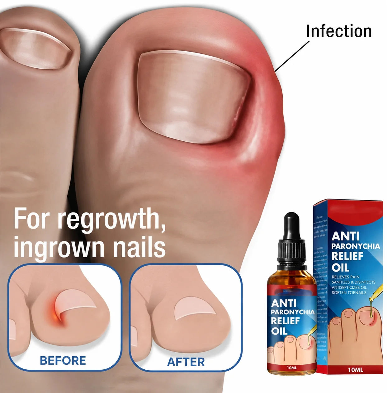 Nail Repair Serum Regenerating Strengthening 10ml Dropper