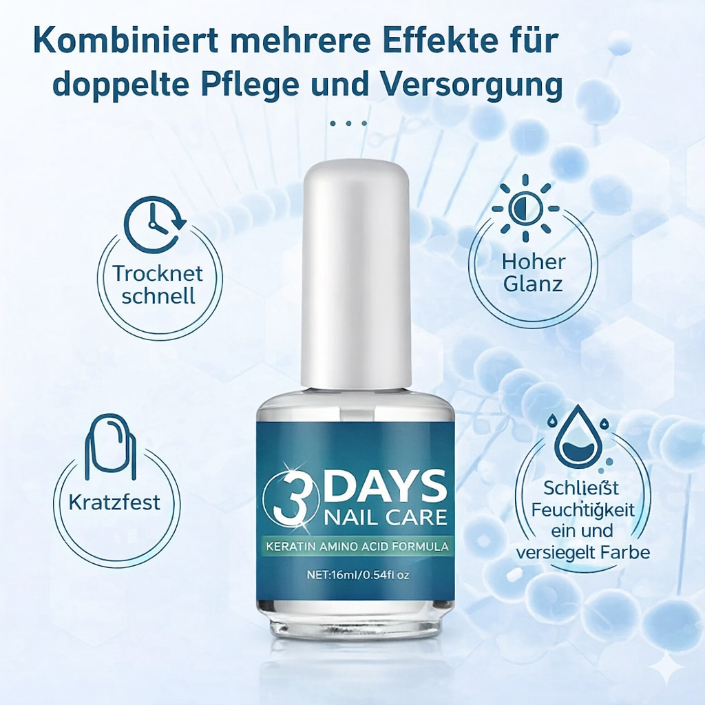 Nail Strengthening Serum Keratin Repair Quick-Drying High Gloss