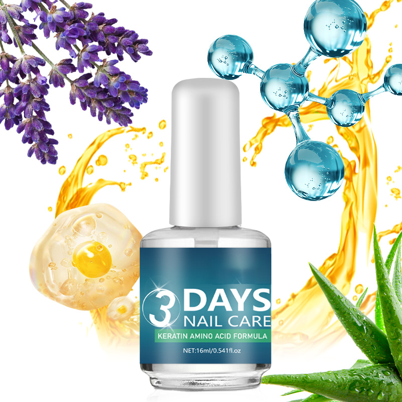 Nail Strengthening Serum Keratin Repair Quick-Drying High Gloss