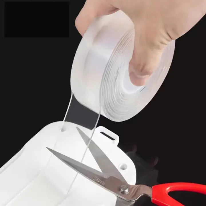 Nano Adhesive Tape Double-Sided Transparent Washable & Reusable