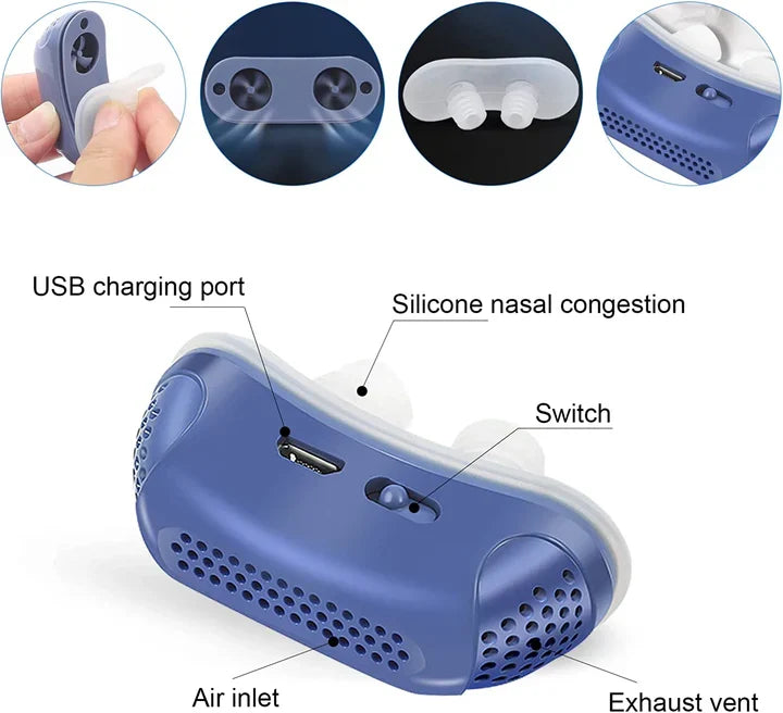 Nasal Cannula Mask-Free USB Rechargeable