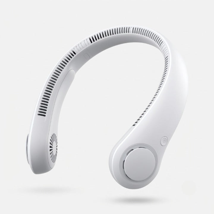 Neck Fan Blade-Free Whisper-Quiet 16-Hour Battery