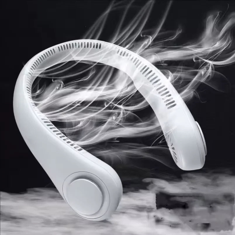 Neck Fan Bladeless USB Rechargeable Lightweight