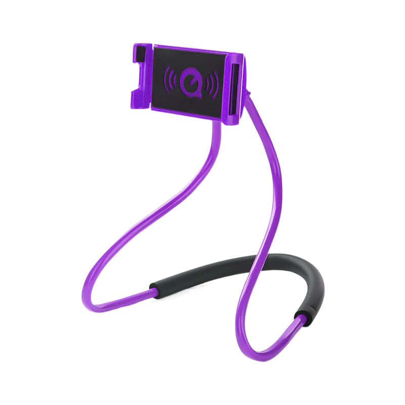 Neck Phone Holder Flexible Gooseneck Padded