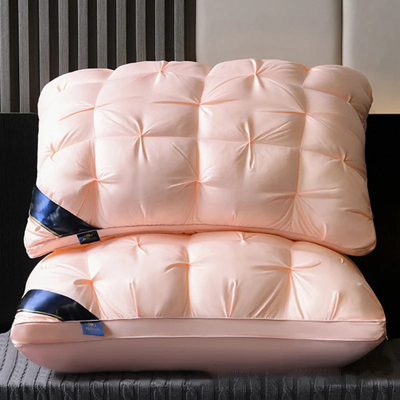 Neck Pillow Ergonomic Breathable Down-Alternative Fill