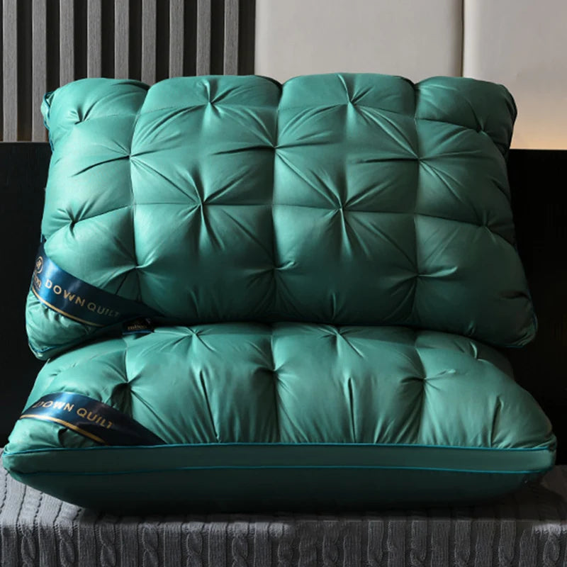 Neck Pillow Ergonomic Breathable Down-Alternative Fill