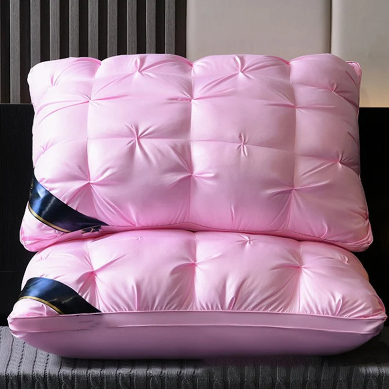 Neck Pillow Ergonomic Breathable Down-Alternative Fill