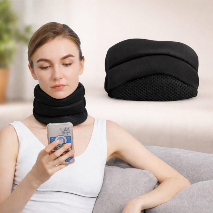 Neck Pillow Ergonomic Neck Pain Relief & Anti-Snore