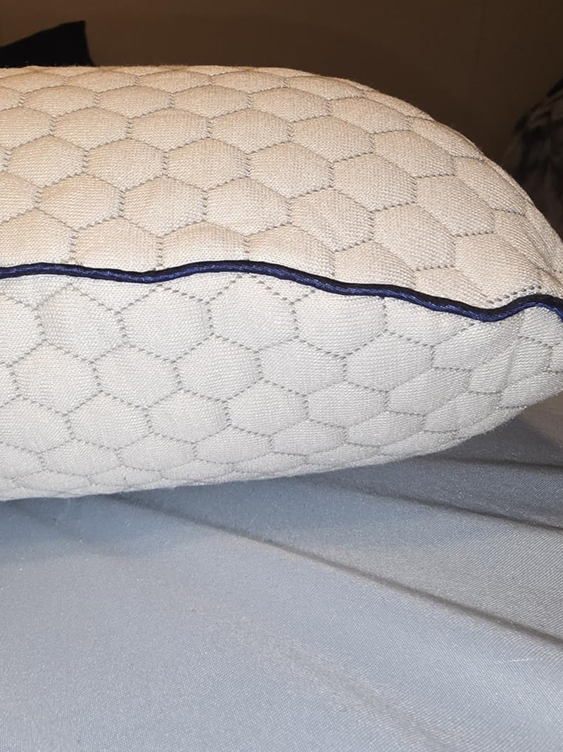 Neck Pillow Memory Foam Cooling Gel Removable Washable Cover