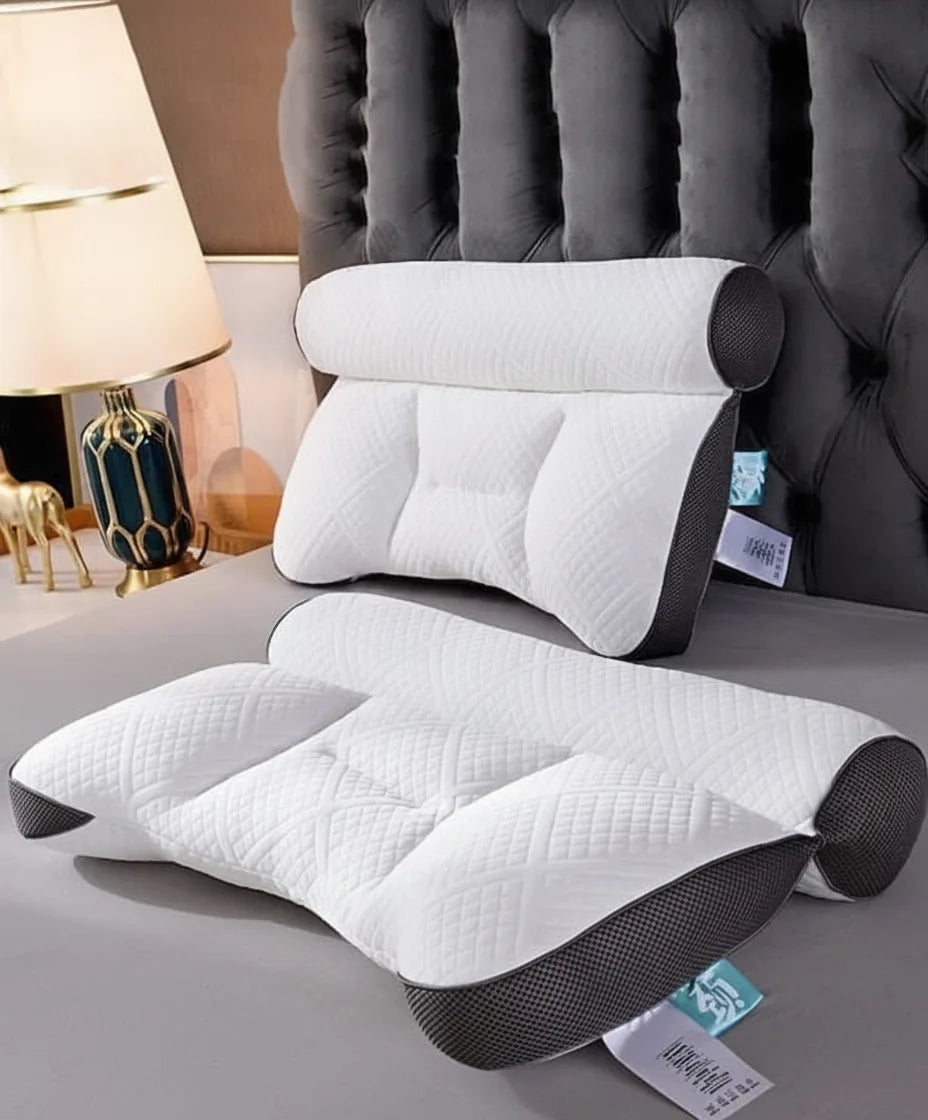 Neck Support Pillow Memory Foam Ergonomic Ear Recess