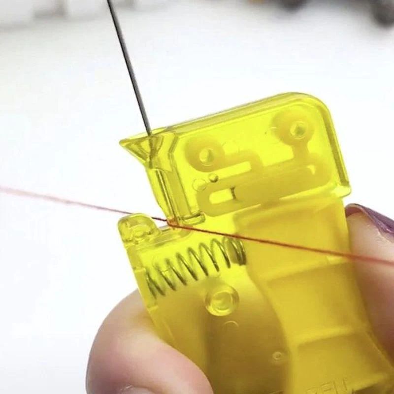 Needle Threader Automatic Hand & Machine Two-Pack