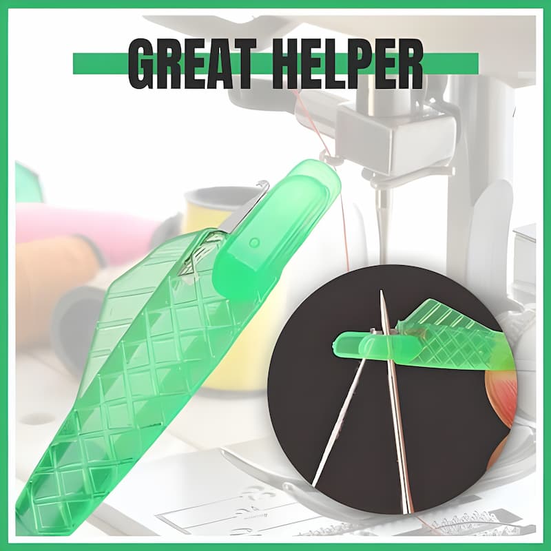 Needle Threader Fish Design Fast Threading Universal Fit