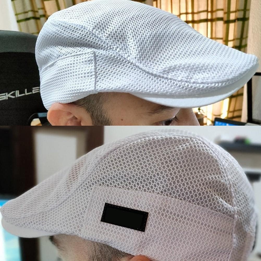 Newsboy Cap Breathable Mesh & Adjustable Band