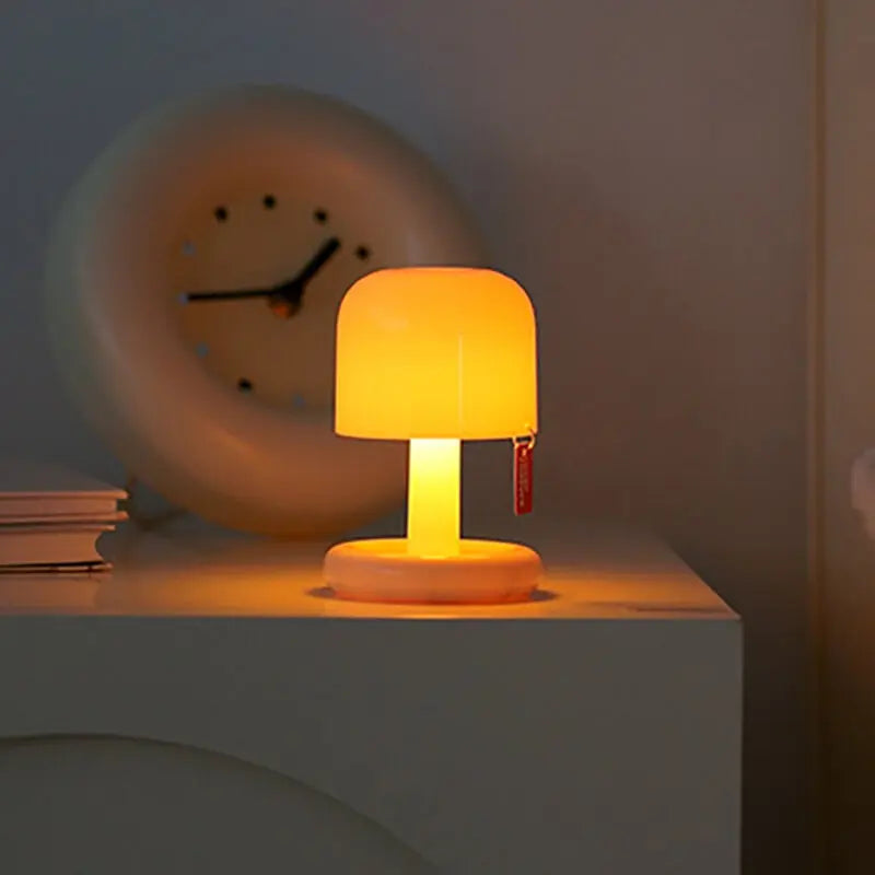 Night Lamp Warm Sunset-Effect USB Rechargeable 12-Hour