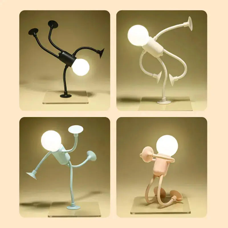 Night Light Poseable Suction Mount Battery Operated