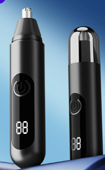 Nose & Ear Trimmer Double Blade Stainless Steel Rechargeable
