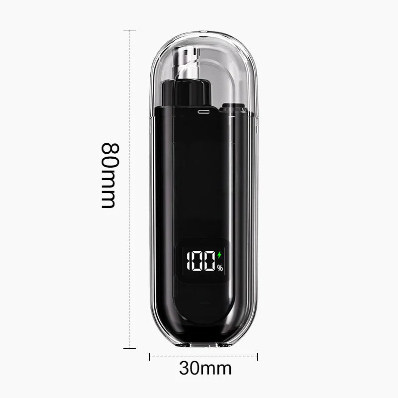 Nose & Ear Trimmer Painless Rounded Blade USB-C