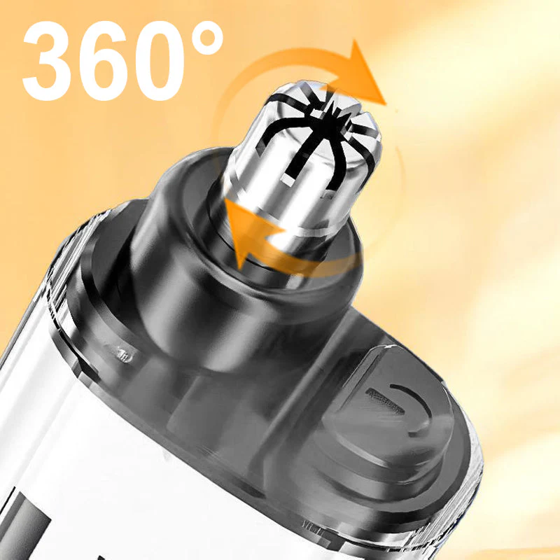 Nose & Ear Trimmer Painless Rounded Blade USB-C
