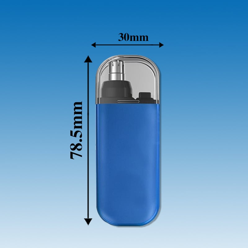 Nose & Ear Trimmer Stainless Steel Waterproof USB-C Rechargeable