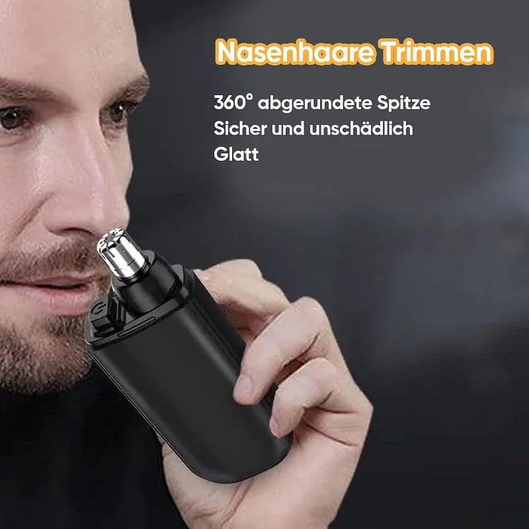 Nose & Ear Trimmer Stainless Steel Waterproof USB-C Rechargeable