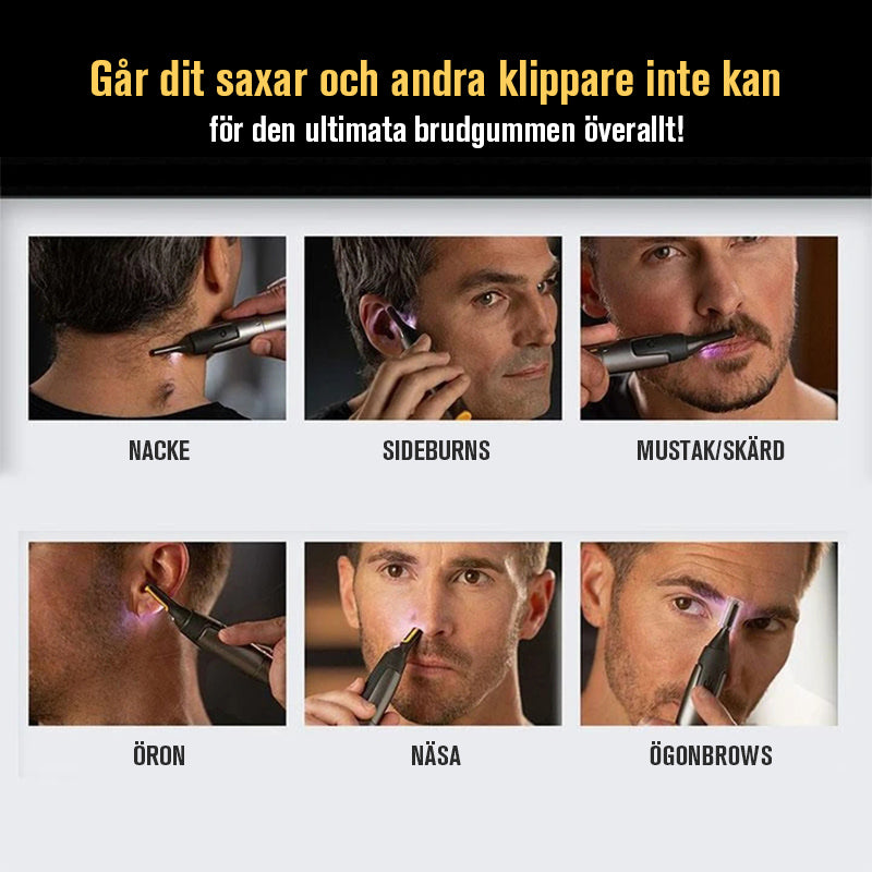 Nose & Ear Trimmer Ultra-Thin Head LED Light