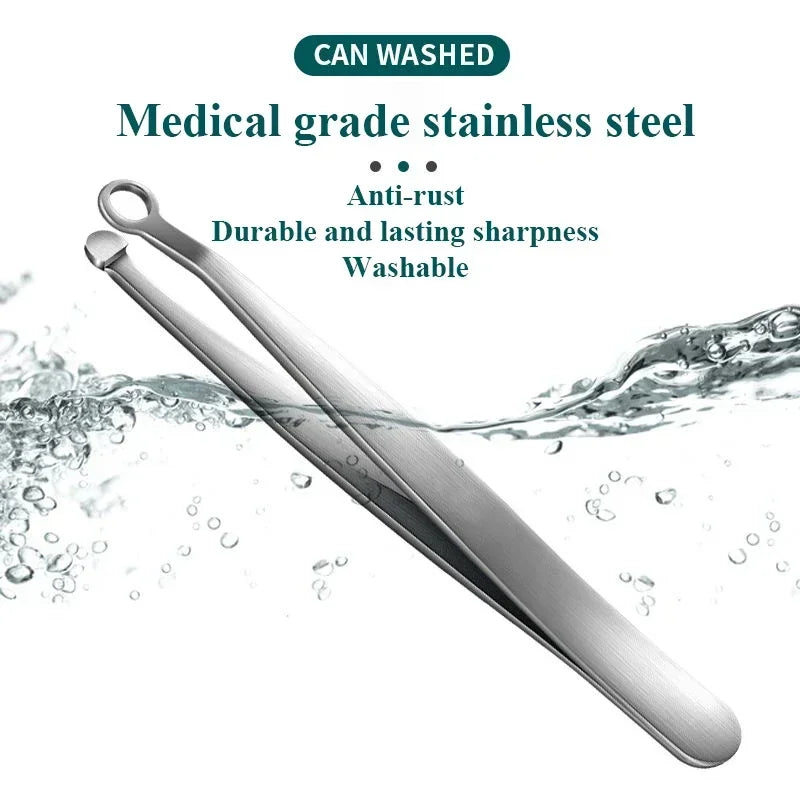 Nose Hair Scissors Stainless Steel Rounded Safety Tip