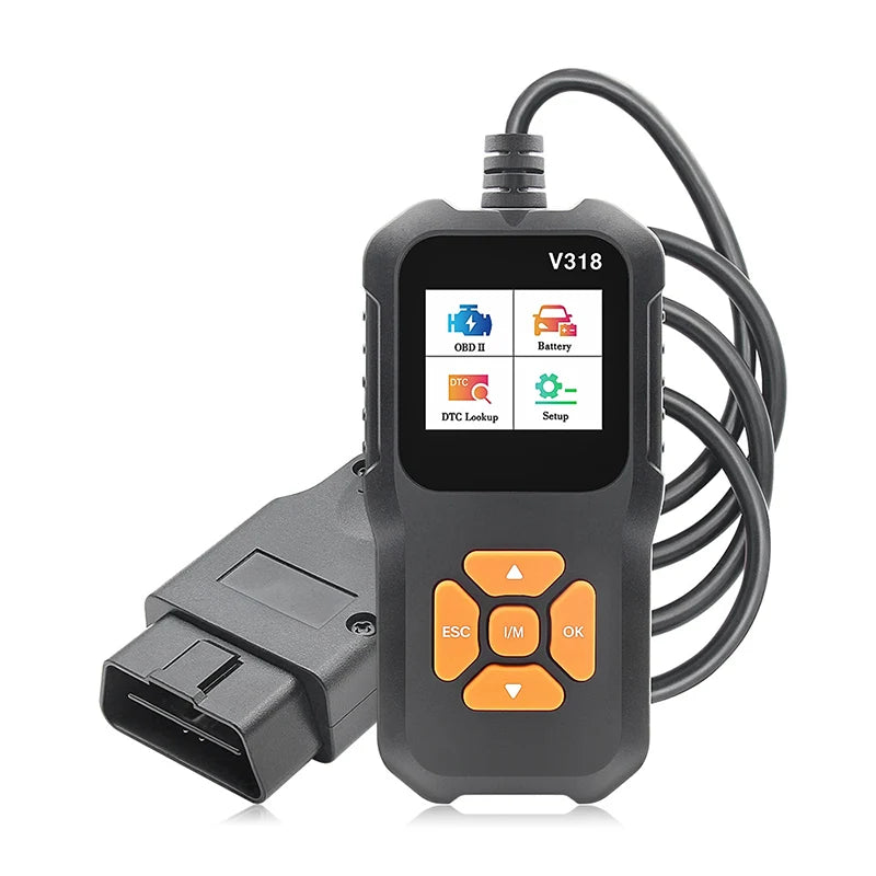 OBD2 Scanner Color Display & Live Data
