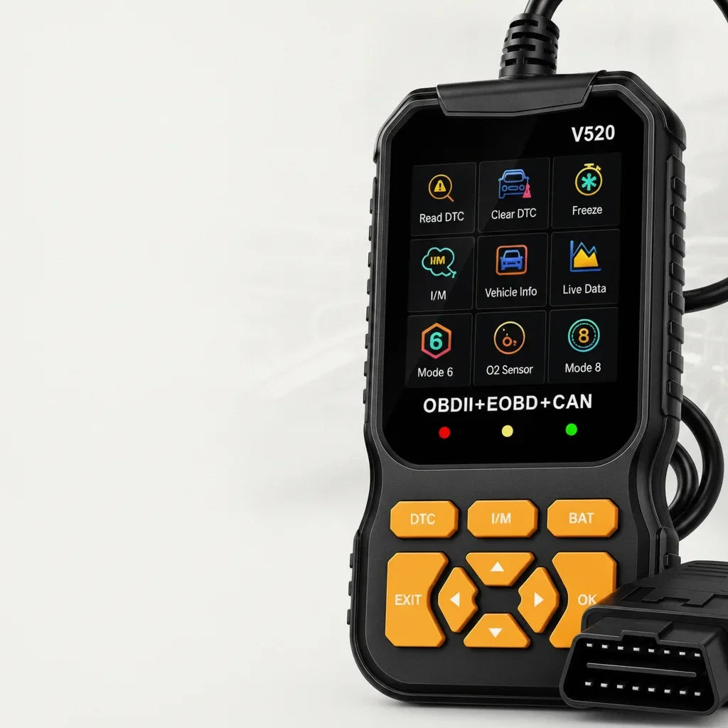 OBD2 Scanner Color Display & Live Data