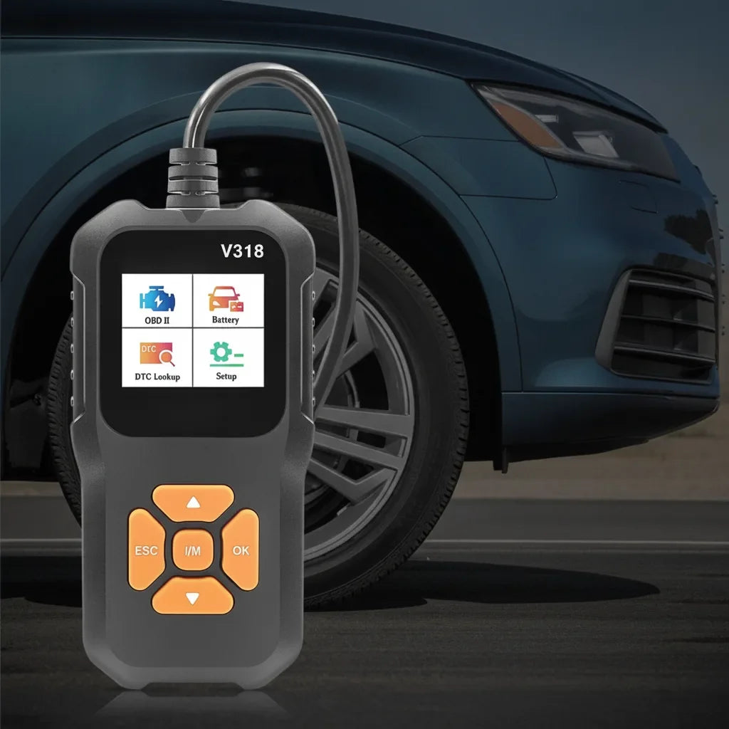 OBD2 Scanner Color Display & Live Data