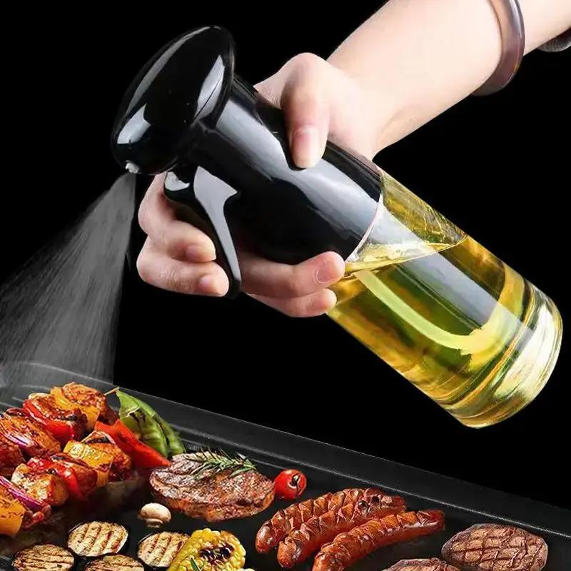 Oil Dispenser Bottle Drip-Free Transparent BPA-Free