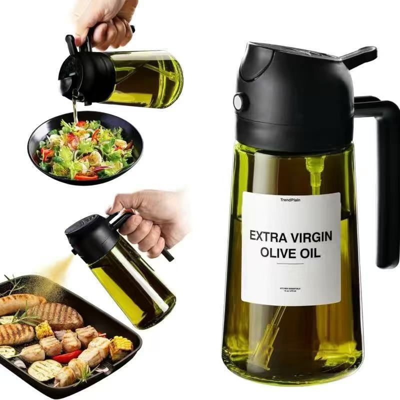 Oil Dispenser Spray & Pour 470ml Leak-Proof