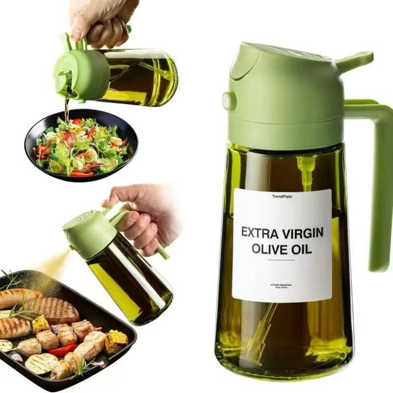 Oil Dispenser Spray & Pour 470ml Leak-Proof